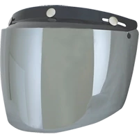 Визор на 3 заклепки AFX серебряный зеркальный