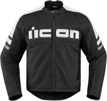 Icon Motorhead 2 белая мотокуртка