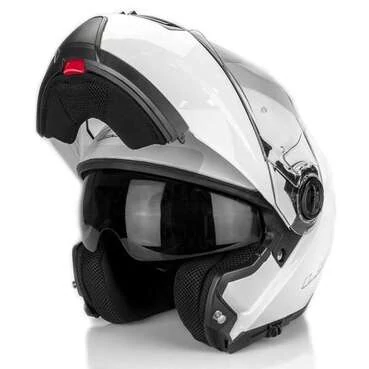 LS2 FF325 Strobe Snow мотошлем белый