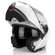 LS2 FF325 Strobe Snow мотошлем белый