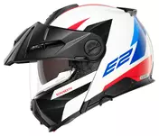 E2 Defender White Black, White, Blue, Red