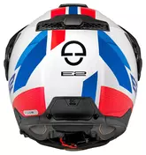 E2 Defender White Black, White, Blue, Red
