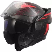 Modular Motorcycle Мотошлем P/J LS2 FF910 ADVANT II ASTRAL Red
