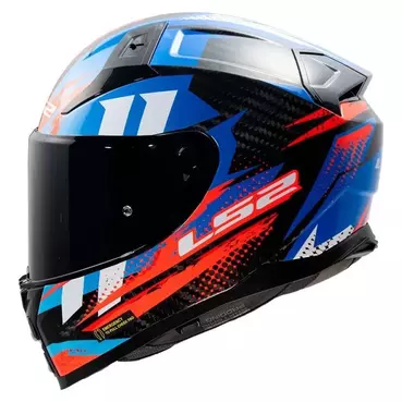 LS2 FF811 Vector II Carbon Tantic integralhelm Синий
