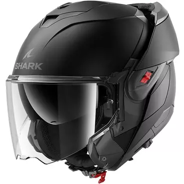 Shark OXO BLANK Mat Black Modular Motorcycle Мотошлем