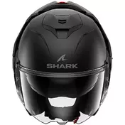 Shark OXO BLANK Mat Black Modular Motorcycle Мотошлем