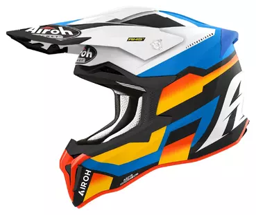 Strycker Glam blue, white, orange