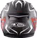 X-802RR Carbon Carbon, Silver, Red