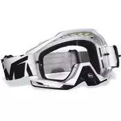 Moto Cross Enduro Fm Racing ROBIN Mask White