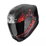 Scorpion Exo 391 Wolf Мотошлем Black Red Matt Красный