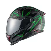 Nexx X.wst3 B-side Мотошлем Black Green Зеленый