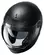 V90 Klapphelm Черный