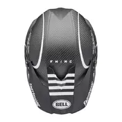 Bell Moto-10 Spherical Fasthouse Raven Мотошлем Matt Черный