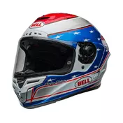 Bell Race Star Flex Dlx Beaubier 24 White Blue Синий