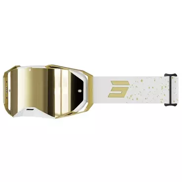 SHOT LITE MIST Gold Cross Enduro Motorcycle Mask