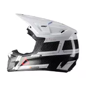 Leatt Moto 9.5 Carbon V26 Мотошлем Kit White Black Белый