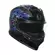 Agv K7 E2206 Genisys Мотошлем Black Blue Grey Синий
