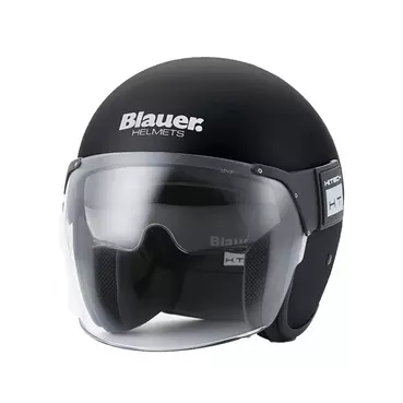 Blauer Pod 06 Monochrome Мотошлем Black Matt Черный