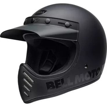 Bell Moto-3 Ece6 Classic Мотошлем Black Matt Черный