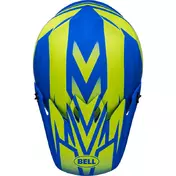 Bell Mx 9 Mips Disrupt Мотошлем Classic Blue Yellow Синий