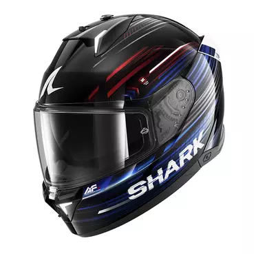 Shark Skwal I3 Light-blur Мотошлем Red Blue Красный