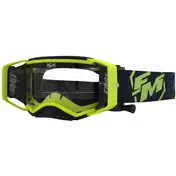 Moto Cross Enduro Fm Racing SPACE 2 ROLL OFF Mask Yellow