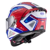 Premier Evoluzione Rr 13 Мотошлем Blue Red White Синий