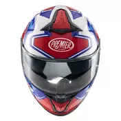 Premier Evoluzione Rr 13 Мотошлем Blue Red White Синий