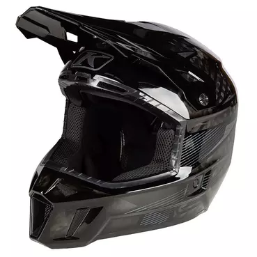 Klim F3 Carbon Pro Striker Мотошлем Black Черный