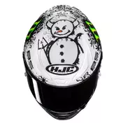 Hjc Rpha 1 V2 Carbon Snow Diablo Мотошлем Белый