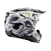 Alpinestars Sm5 2206 Mineral Мотошлем Grey Серый