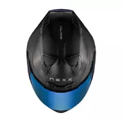 Мотошлем Nexx X.r3r Zero Pro 2 Carbon Matte Blue Синий