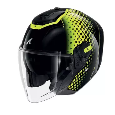 Shark Rs Jet Stride Мотошлем Black Yellow Желтый