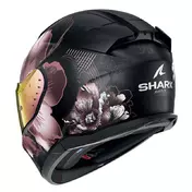Shark D-skwal 3 Mayfer Mat Мотошлем Purple Gold Золотистый