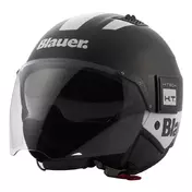 Blauer Bet Ht Мотошлем Black White Белый