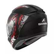 Shark Ridill 2 Speed-vib Mat Мотошлем Black Red Красный