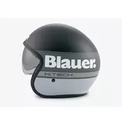 Blauer Pilot 4.0 Мотошлем Black White Matt Черный