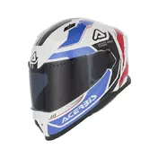Acerbis X-way Graphic Мотошлем White Blue Белый