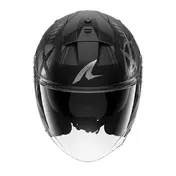 Shark Skwal Jet Shiever Mat Мотошлем Black Черный