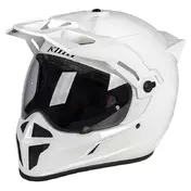 Klim Krios Karbon Мотошлем Gloss White Белый