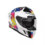 Airoh Spark 2 Lively Мотошлем Rainbow Glossy Белый