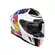 Airoh Spark 2 Lively Мотошлем Rainbow Glossy Белый