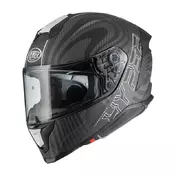 Premier Hyper Carbon 22.06 Ps 8 Bm Мотошлем Black Черный
