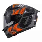 Suomy Stellar 2 Entropy Мотошлем Orange Matt Оранжевый
