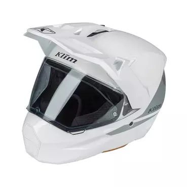 Klim X1 Alpha Мотошлем White High Rise Белый