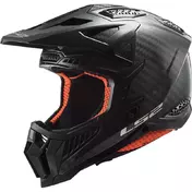 Ls2 Mx703 X-force Carbon Solid Мотошлем Black Черный