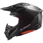 Ls2 Mx703 X-force Carbon Solid Мотошлем Black Черный