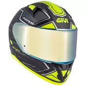 Givi 50.6 Sport Deep Мотошлем Titanium Yellow Серый