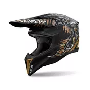 Airoh Wraaap Cyborg Мотошлем Matt Черный