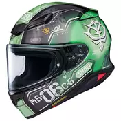 Shoei Nxr 2 Zaku 2 Tc-4 Мотошлем Зеленый